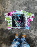 "GEEKER" TYE-DYE CUTOFF SHIRT